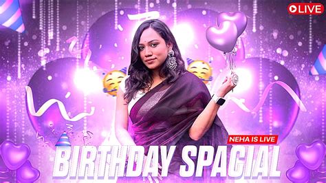 BIRTHDAY STREAM BGMI LIVE STREAM NEHA IS LIVE Bgmilive Girlgamer