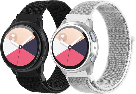 Yose Nylon Armband F R Samsung Galaxy Watch Active Mm Mm