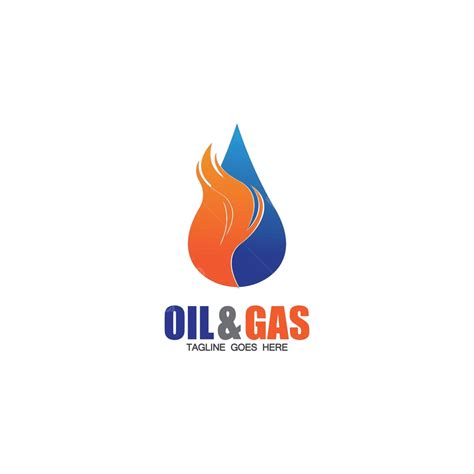 Vector Icon Template For Oil And Gas Logo Design Vector Corporate Company Fuel Png And Vector