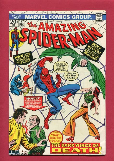 Amazing Spider Man 127 Dec 1973 Marvel Iconic Comics Online