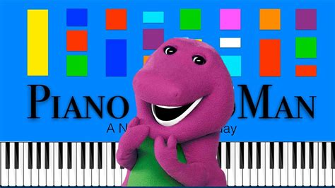 Barney I Put A Smile On Slow Easy Medium Piano Tutorial 4k Youtube