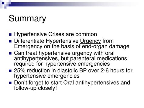 Ppt Hypertensive Crises Powerpoint Presentation Free Download Id