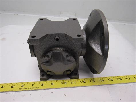 Baldor Gsf Aa Right Angle Gearbox Speed Reducer Rpm Out C