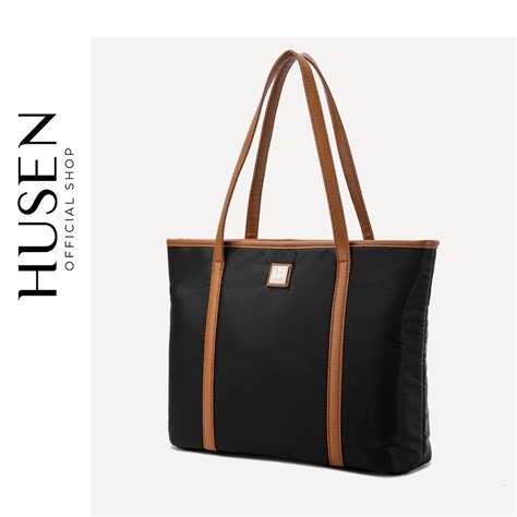 Jual HUSEN Totebag Wanita Tas Kuliah Kondangan Shoulder Bag Import