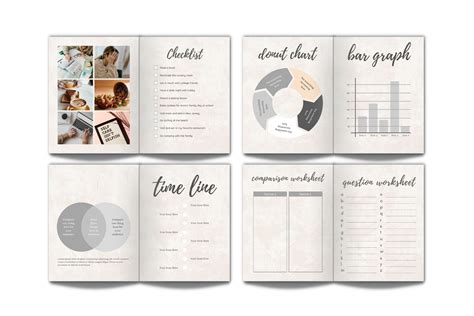 Editable Workbook Template Canva Coaching Ebook Template Lead Magnet Etsy