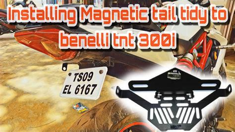 Installing Tail Tidy To Benelli Tnt 300i Benelli 300 Tail Tidy