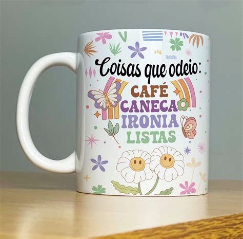 Caneca Frases Motivacionais Engraçadas Elo7