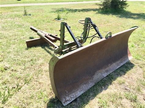 John Deere By Degelman Industries Ltd 00524 Tractor Push Blade Bigiron Auctions