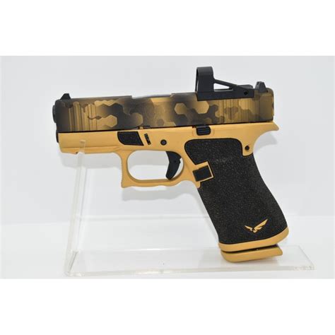 Glock X Shield Custom Hexa Light Gold Legacy Custom Edition