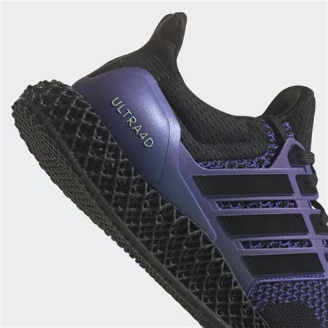 Adidas Ultra 4d Shoes Black Men Running Adidas Us