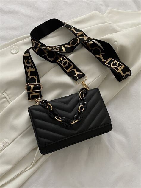 Geo Embossed Chain Square Bag Artofit