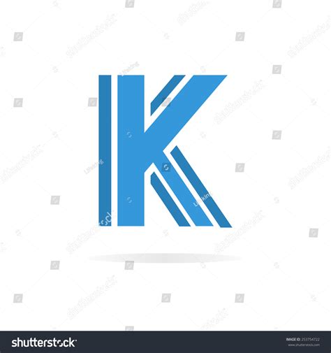 Logo K Letter For Company Vector Design Template Royalty Free Stock