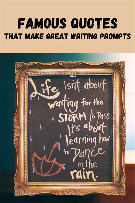 Quotes For Writing Prompts