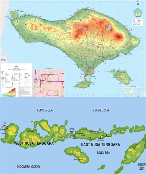 Kondisi Geografis Pulau Bali Dan Nusa Tenggara Berdasarkan Peta Kelas