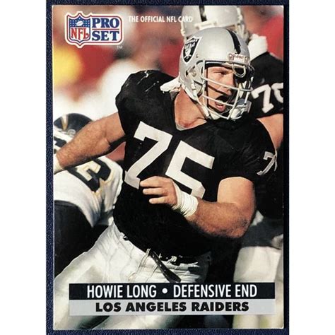 1990 Pro Set Howie Long Hof