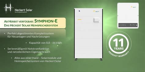 Banner Heimspeicher Symphon E Heckert Solar Gmbh