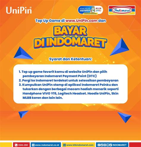 Indomaret On Twitter Top Up Game Di Unipin Dan Bayar Di