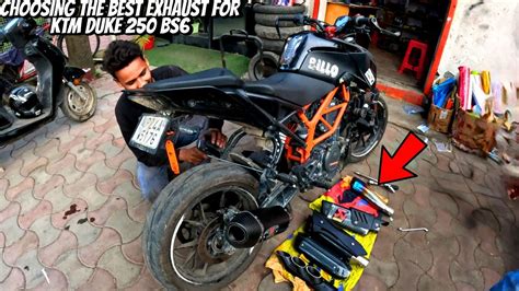 Choosing The Best Sounding Exhaust For Ktm Duke 250 Bs6 2023 🔥 Yoshimurar9 Akrapovic Etc