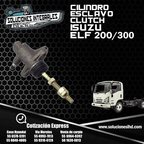 Cilindro Esclavo Clutch Elf Soluciones Ihd