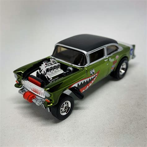 Julian S Hot Wheels Blog 1955 Chevy Bel Air Gasser 2019 Rlc Exclusive Wwii 1st Avg Flying