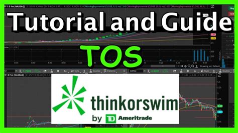 Thinkorswim Tos Tutorial And Guide Youtube