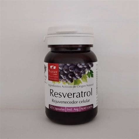 Resveratrol Rejuvenecedor Antioxidante Natural