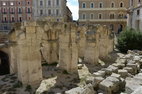 Roman Amphitheater Lecce English Archaeological Site Roman