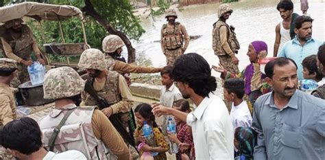 Pakistan Army Establishes Relief Camps In Lahore Division ISPR