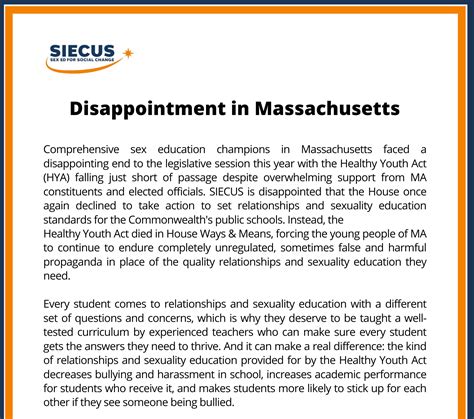 SIECUS Sex Ed For Social Change