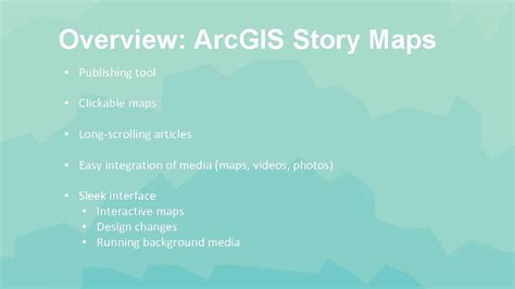 Arc Gis Story Maps Digital Humanities Faculty Workshop