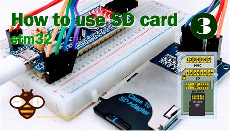 How To Use Sd Card With Stm32 And Sdfat Library Renzo Mischianti