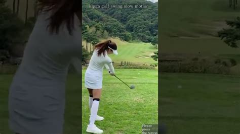 Klpga Golf Swing Slow Motion 67 Jung Seo Bin Pro Youtube