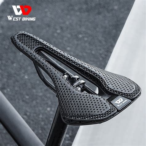 WEST BIKING Selle De V Lo Ultral G Re En Carbone Imprim E En 3D Pour