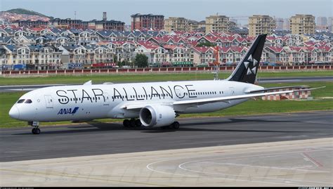 Boeing 787 9 Dreamliner Star Alliance All Nippon Airways Ana Aviation Photo 6112535