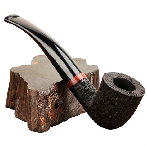 Wooden Pipes for Smoking Weed Briar Wood Bent Type Pipe Carving Pipes ...