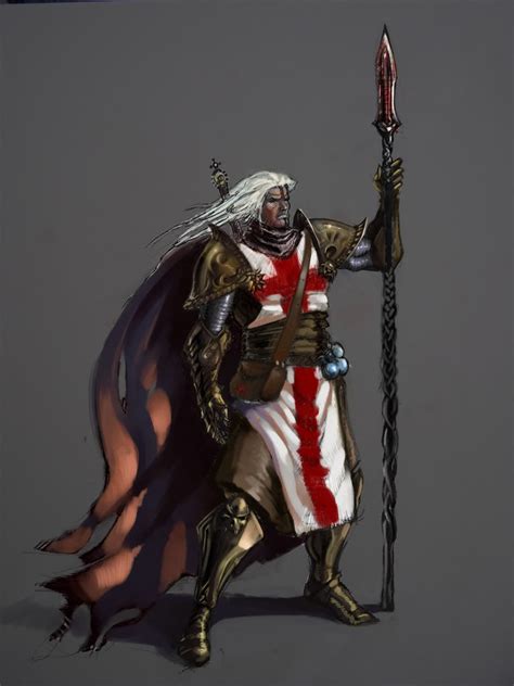 Warriors In Art Knight Templar By Vasil Hristov