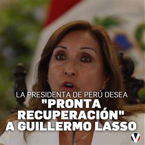 Revista Vistazo on Twitter La presidenta de Perú Dina Boluarte