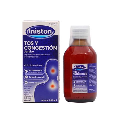 Iniston Tos y Congestión Jarabe 200ml Farmacia Puntual