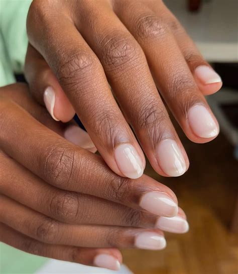 The Naked French Manicure Is The Minimal Take On French Tips Who What Wear