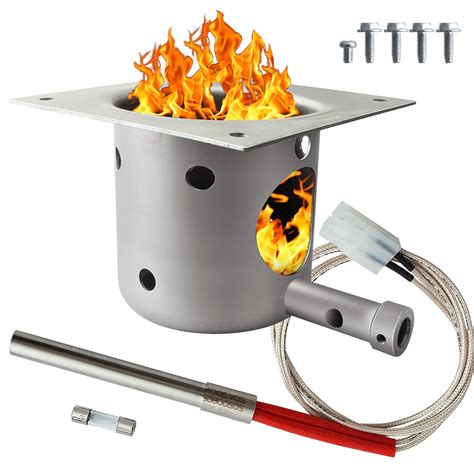 Snapklik Fire Burn Pot And Hot Rod Ignitor Kit For Traeger