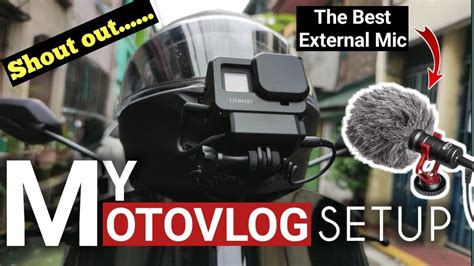 My Motovlog Setup Simple And Yet Quality Youtube