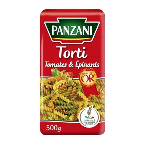 PANZANI Torti Épinards Et Tomates 500G Lot De 4 Cdiscount Au