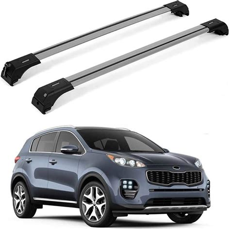 Buy Omac Crossbars Roof Racks For Kia Sportage Black Car