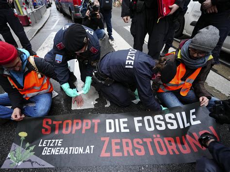 Letzte Generation Österreich mit deutschen Aktivisten solidarisch