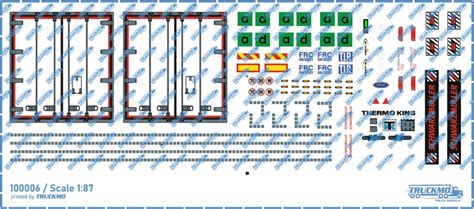 Truckmo Decals Trailer Details Schwarzm Ller Refrigerated Trailer