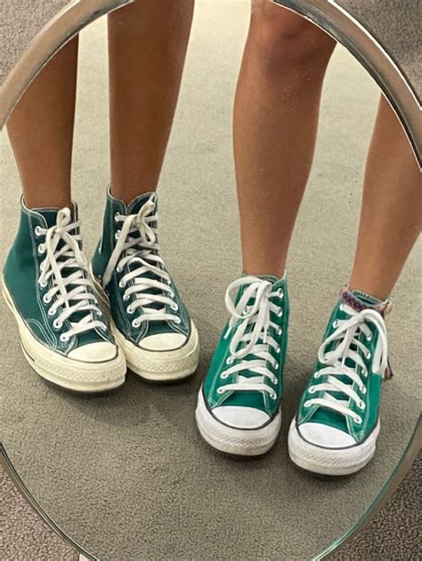 Converse And Besties Couple Shoes Matching Converse Aesthetic Outfits