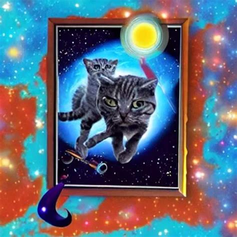 Space Cats With Laser Guns Openart