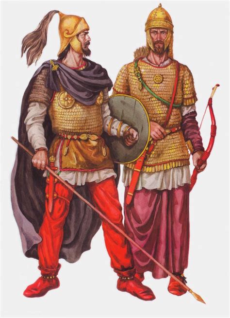 Alan Tribe Warriors Illustrazione Storica Guerrieri Celtici Soldati