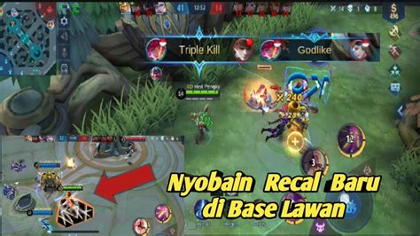 Nyobain Recal Baru Di Base Lawan Mobile Legends Youtube