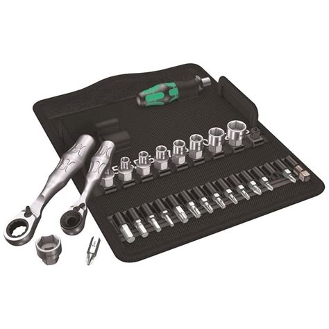 Wera Kraftform Kompakt Zyklop Mini 2 Shallow Socket Set 27 Piece RSIS